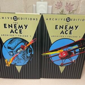DC Comics Archive Editions-Enemy Ace Vols. 1 & 2 New Other Hdbk DJ.
